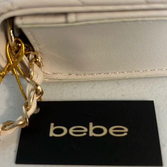 Bebe quilted faux leather cross body handbag for women. New with tags. - Picture 10 of 10